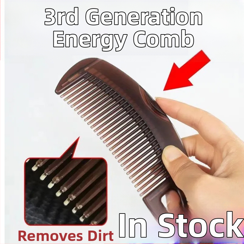 Nový energetický hrebeň na masáž pokožky hlavy s odstraňovaním oleja