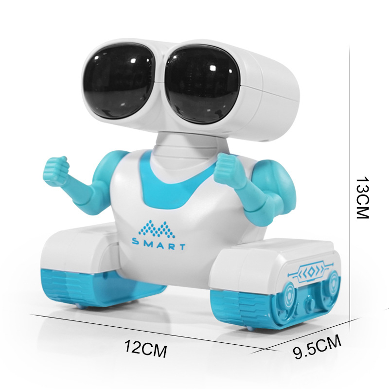 Daljinski upravljani robot za djecu, punjiv, dugotrajna baterija, ABS materijal, glazbeni efekti, za uzrast 7–14 godina