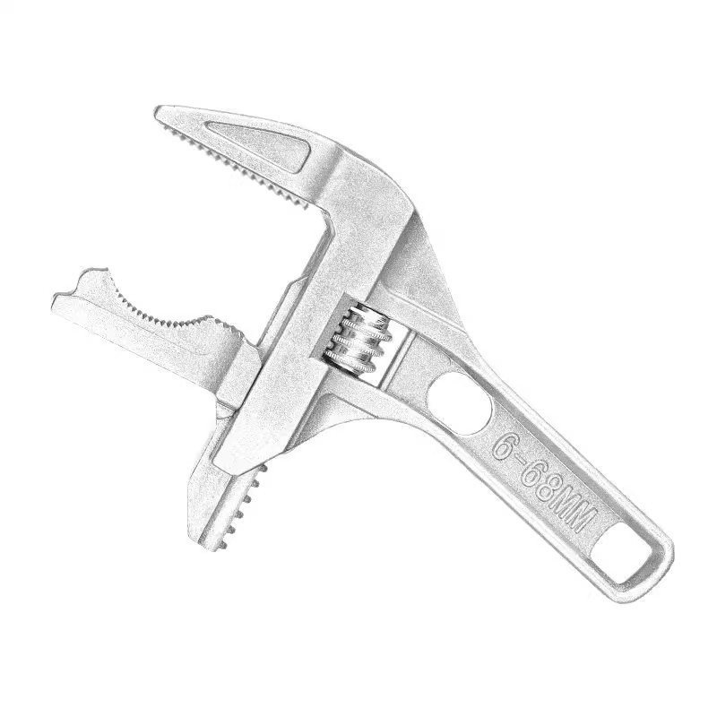 Fürdőszobai állítható csőfogó — többfunkciós, állítható, nagy nyílású, kettős felhasználású, alumínium ötvözet