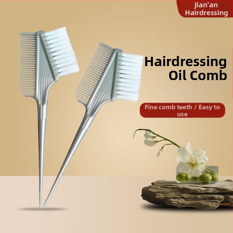 Near χτένα βαφής μαλλιών - διπλής όψης, μίας χρήσης, με αιχμηρή άκρη, για θεραπεία μαλλιών