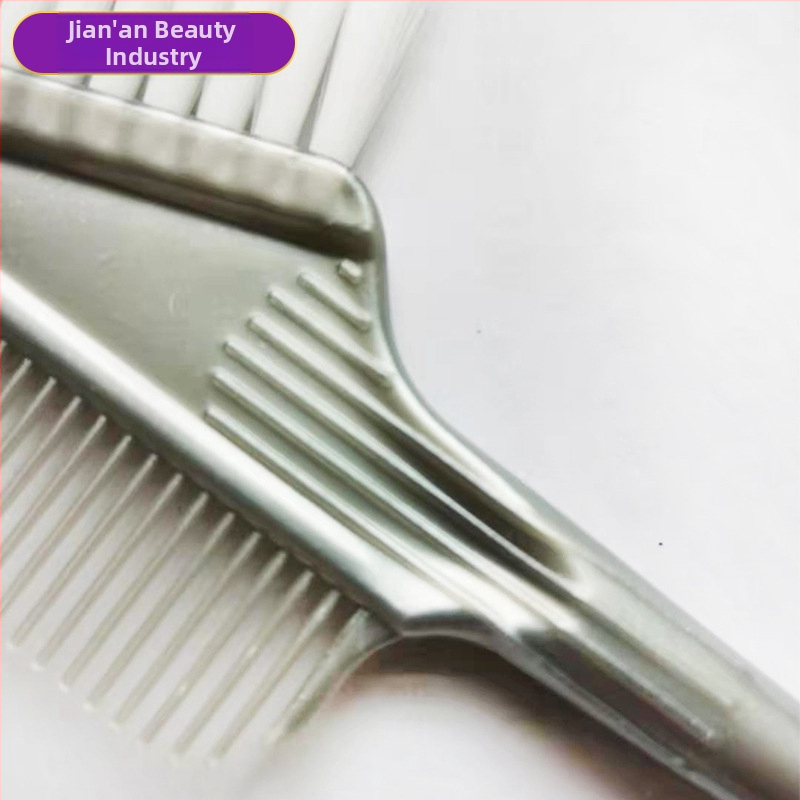 Near χτένα βαφής μαλλιών - διπλής όψης, μίας χρήσης, με αιχμηρή άκρη, για θεραπεία μαλλιών