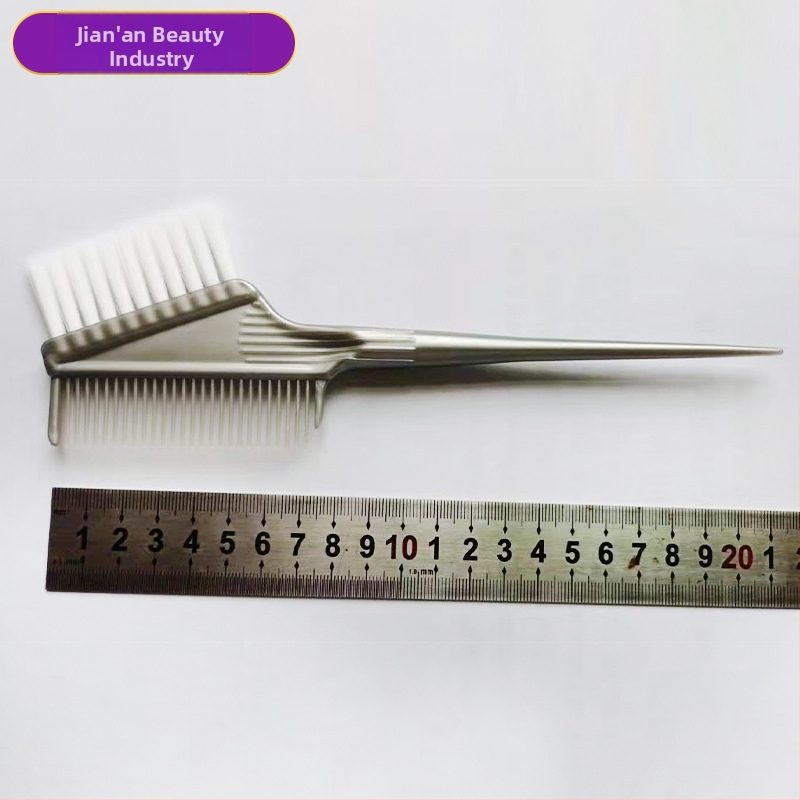 Near χτένα βαφής μαλλιών - διπλής όψης, μίας χρήσης, με αιχμηρή άκρη, για θεραπεία μαλλιών