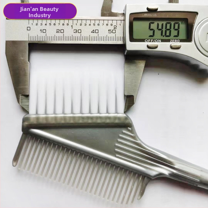 Near χτένα βαφής μαλλιών - διπλής όψης, μίας χρήσης, με αιχμηρή άκρη, για θεραπεία μαλλιών