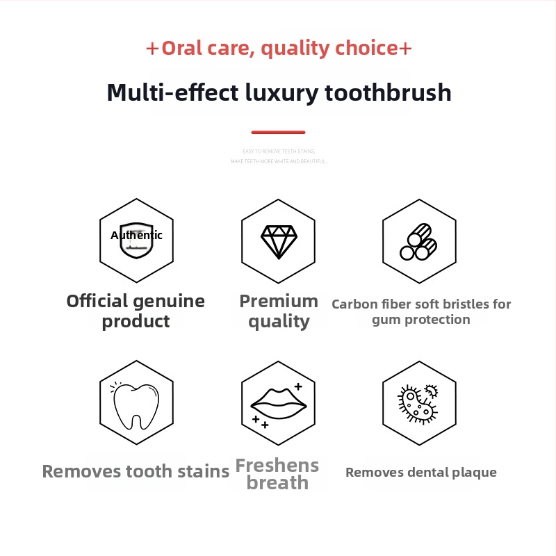 Periuță de dinți de unică folosință, SQ109, pentru adulți, cu peri moi, de la Pseudo-ginseng, 300 de bucăți pe card