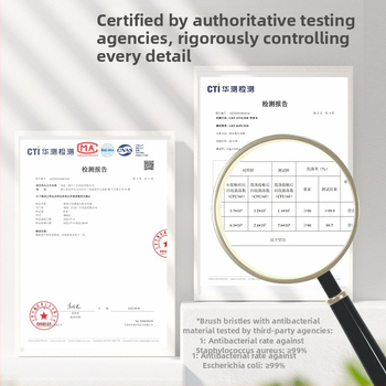 Periuță de dinți cu ioni de argint antibacterieni, cap lat, peri moi, model R7659, manual, pentru adulți