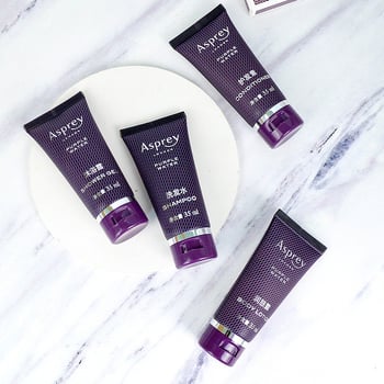 Set cu periuță de dinți și pieptene pliabil în cutie aurie – accesorii de hotel, Material: hârtie, Durată de viață de 36 de luni, Personalizabil