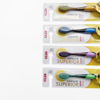 Periuță de dinți manuală model 822, cu peri moi, pachet 240 bucăți, pentru adulți