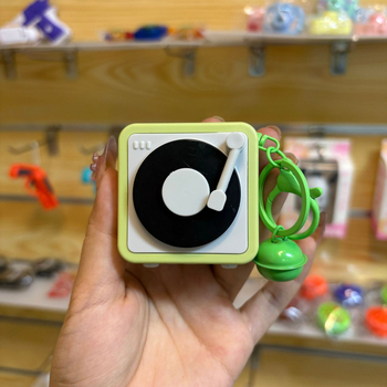 Pandantiv înregistrator vocal retro, corp din plastic, personalizare disponibilă, turnare prin injecție, logo imprimat, stil: noul stil chinezesc