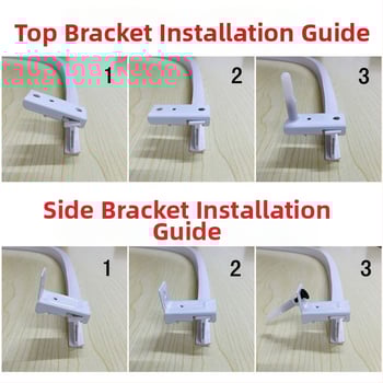 Závesová trať s ohnutým vedením pre rohové okno a balkón, mäkká trať, montáž dierovaním, model 005, materiál: oceľ, povrchová úprava: plastová oceľ, moderný a jednoduchý štýl
