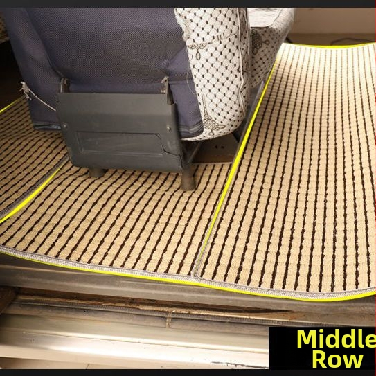 Podlahové rohože pre dodávku, 2. generácia, PVC materiál, hrúbka 20 mm, hmotnosť 10 kg, kompatibilné s Audi A6L