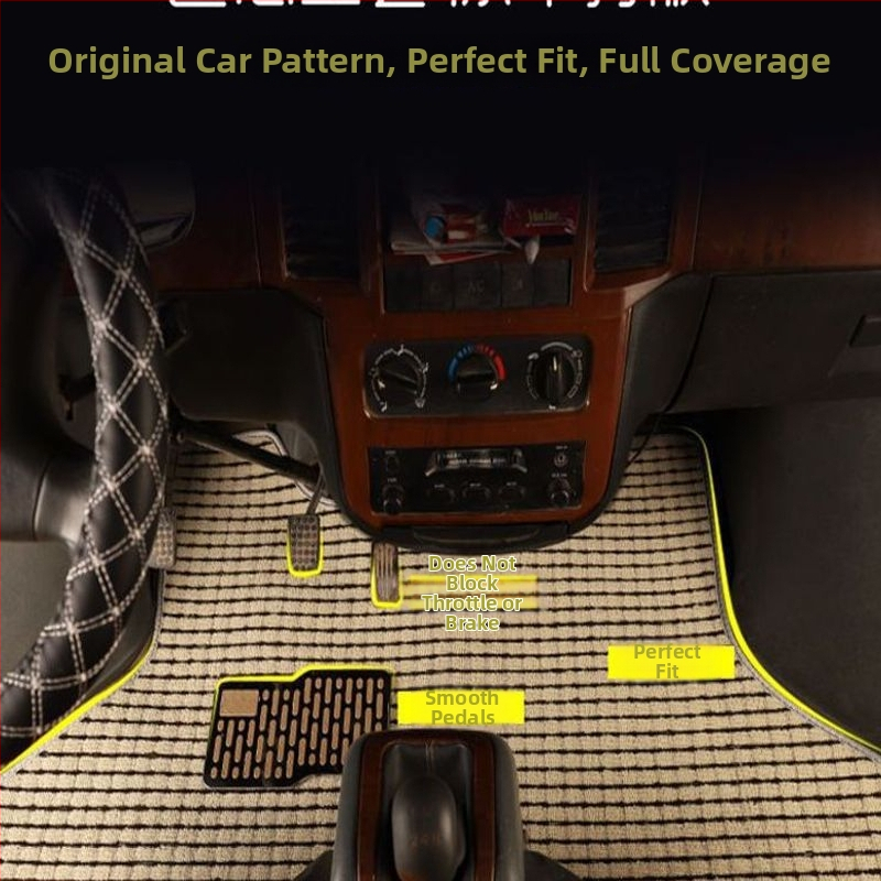 Podlahové rohože pre dodávku, 2. generácia, PVC materiál, hrúbka 20 mm, hmotnosť 10 kg, kompatibilné s Audi A6L