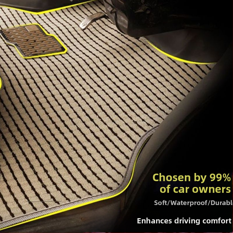 Podlahové rohože pre dodávku, 2. generácia, PVC materiál, hrúbka 20 mm, hmotnosť 10 kg, kompatibilné s Audi A6L