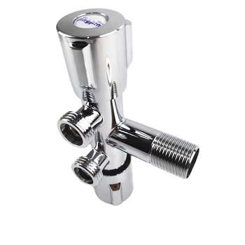 Zidni kutni ventil od nehrđajućeg čelika za WC bojler, model WSS-4036, promjer otvora 15 mm, radni tlak 1.0.
