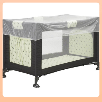 Plasă anti-țânțari pliabilă pentru bebeluși — pentru cărucior și pat, anti-țânțari, 0–1 ani