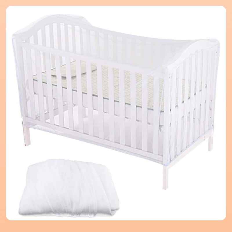 Plasă anti-țânțari pliabilă pentru bebeluși — pentru cărucior și pat, anti-țânțari, 0–1 ani