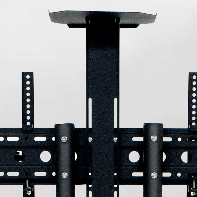 Suport mobil pentru televizor LCD pe podea, cu braț din fier, reglabil, control mecanic, model 1500, capacitate de încărcare peste 15 kg