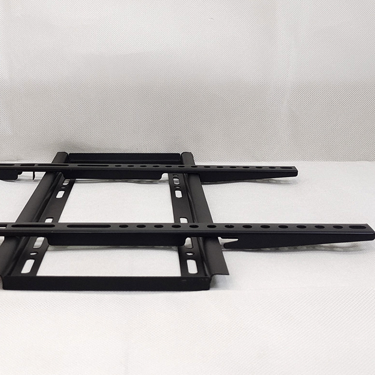 Montaj TV pe perete cu braț din fier, model 50S-T, suportă peste 15 kg, control mecanic.