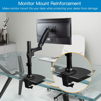 Čelična ploča za učvršćivanje monitora – kompatibilna s većinom nosača monitora, marke Xinqicheng, model Display fixing plate, prilagodljiva