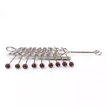 Kilenc összefűzött karika rejtvény – műanyag, nagy készlet, kinyitó játék 14+ korosztálynak