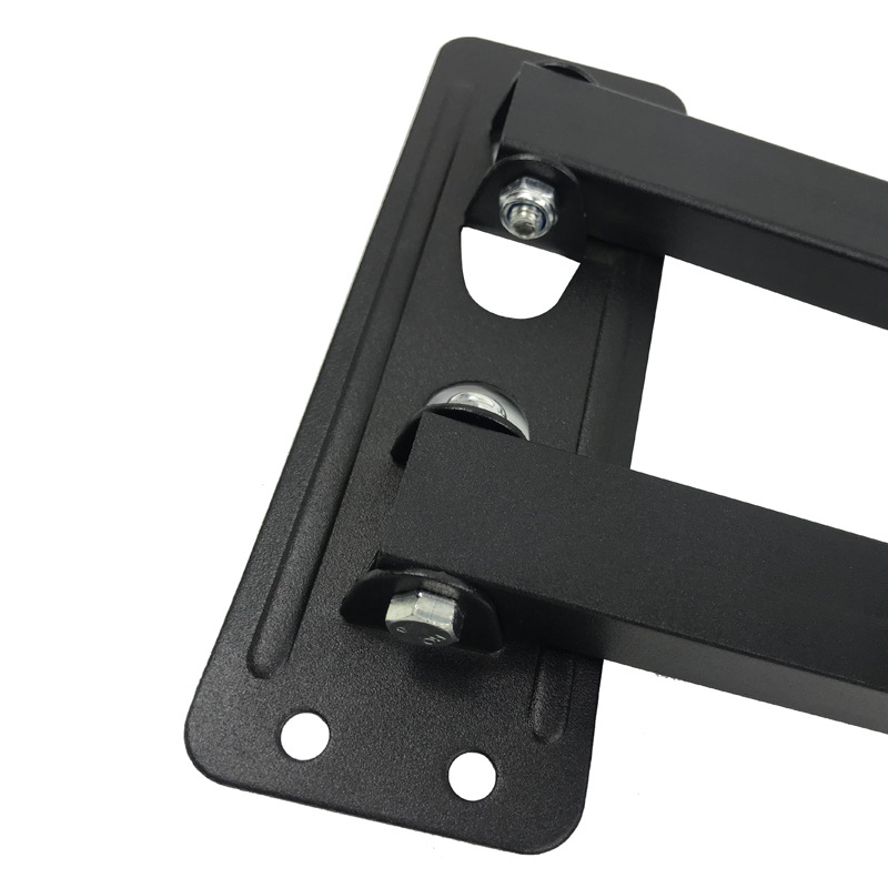 TV-fali támasz LCD/LED kijelzőkhöz, teleszkópos és forgatható, mechanikus beállítás, vasból készült, modell X-400