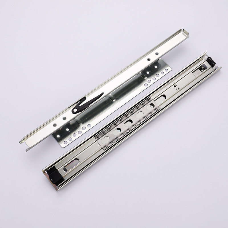 Bočna prilagodljiva trosekcijska vodilica za izvlačne košare u kuhinji – model 4510, FK Fukai, stil Moderan jednostavno