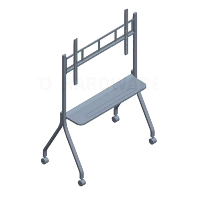 Mobil konferenciákhoz készült TV-állvány alumínium ötvözetű konzollal, falra szerelhető, Huawei Smart Screen-kompatibilis, 15 kg+ teherbírás