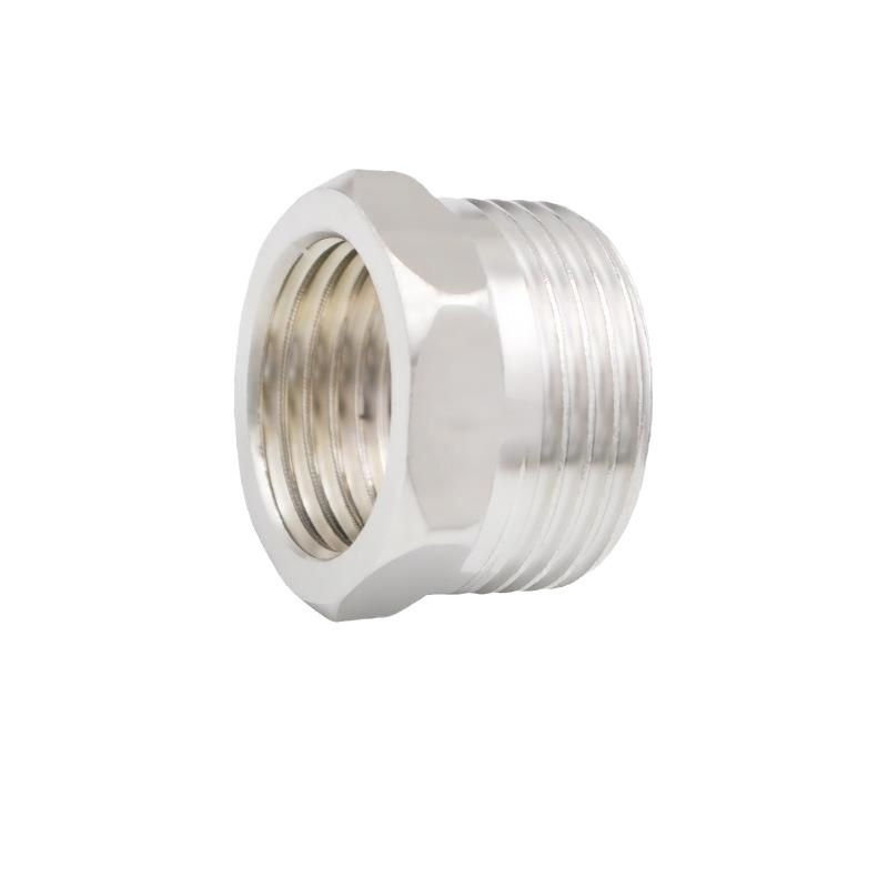 Rozsdamentes acél reduktorcső belső és külső menettel, 304-es minőségű acél