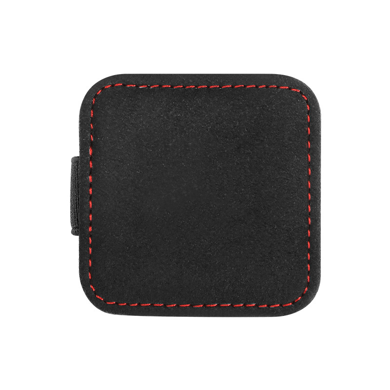 Autóöv limiter hosszabbító velúr anyagból, modell F0SD1, márka YJ; nyomtatott logó; licencelt magáncímke; származás Guangzhou