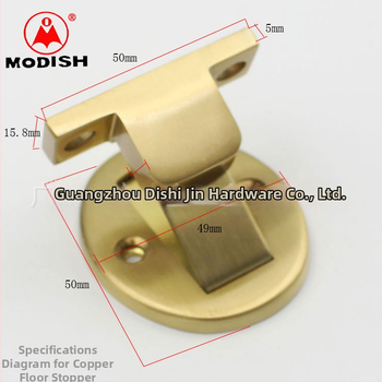 MODISH MD-105 vrata stopper, mesing, skrivena konstrukcija, podna ugradnja, ručni upravljač