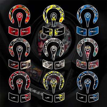 Yamaha XMAX300/NMAX kompatibilis motorkerékpár testmatrica – ragasztóval történő telepítés, anyag: matrica