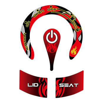 Yamaha XMAX300/NMAX kompatibilis motorkerékpár testmatrica – ragasztóval történő telepítés, anyag: matrica