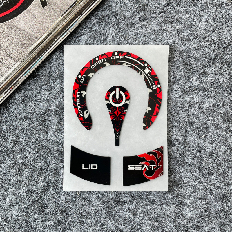 Yamaha XMAX300/NMAX kompatibilis motorkerékpár testmatrica – ragasztóval történő telepítés, anyag: matrica