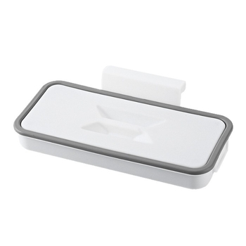 Δοχείο για σακούλες σκουπιδιών στην πόρτα ντουλαπιού κουζίνας, τοίχου, πλαστικό, ιαπωνικό στυλ, μονοεπίπεδο