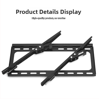 Zidni nosač LCD televizora s podesivim nagibom, model 698, nosivost iznad 15 kg, metalna konstrukcija