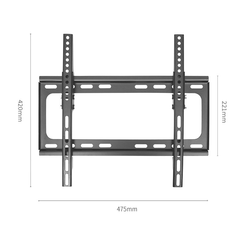 Zidni nosač LCD televizora s podesivim nagibom, model 698, nosivost iznad 15 kg, metalna konstrukcija