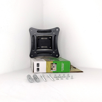 Fali LCD-monitor/kis televízió tartó állítható dőléssel, modell S05, teherbírás >15 kg, anyag: vas, vezérlés: mikroprocesszor.