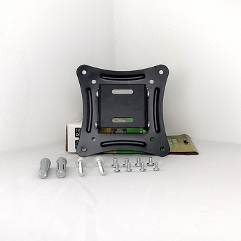 Fali LCD-monitor/kis televízió tartó állítható dőléssel, modell S05, teherbírás >15 kg, anyag: vas, vezérlés: mikroprocesszor.