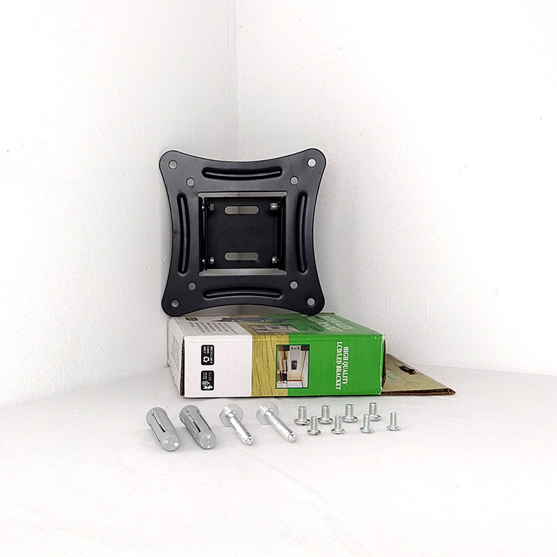 Fali LCD-monitor/kis televízió tartó állítható dőléssel, modell S05, teherbírás >15 kg, anyag: vas, vezérlés: mikroprocesszor.