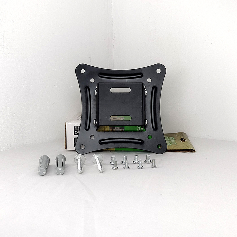 Fali LCD-monitor/kis televízió tartó állítható dőléssel, modell S05, teherbírás >15 kg, anyag: vas, vezérlés: mikroprocesszor.