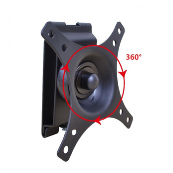 Számítógép-monitor falra szerelhető tartó, állítható acél tartó, 5 kg-ig, falra szerelhető