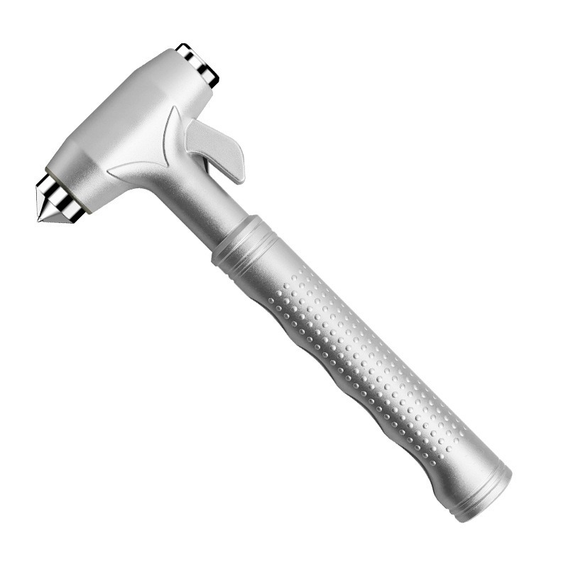 Cioc de siguranță pentru mașină, unealtă de evadare multifuncțională, cioc de spargere geam auto, ABS + tungsten steel, greutate 187 g, origine Zhejiang, Ming che zhi bao