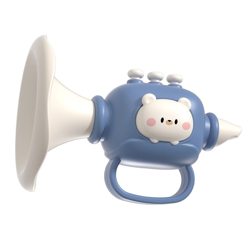 Játék szélhangszert beépített hangszóróval, harmónikával és síppal gyerekeknek 4-6 éveseknek — Equation Toys