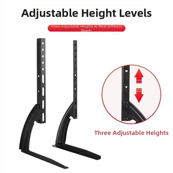 LCD TV základňa stojan – kovový, univerzálny pre ploché televízory, model Dz809