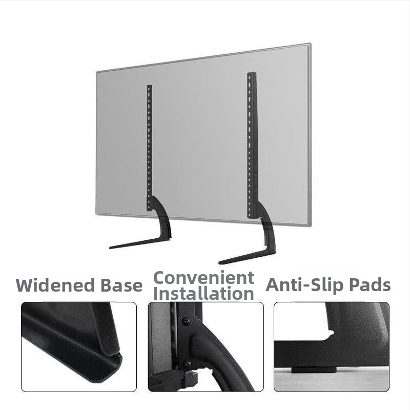 LCD TV základňa stojan – kovový, univerzálny pre ploché televízory, model Dz809