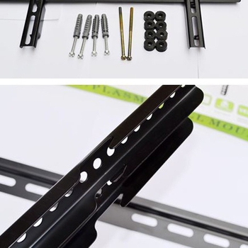 Držiak na LCD televíziu na stenu, kovová konštrukcia, plne automatické nastavenie, nosnosť nad 15 kg, vhodný na zavesenie na stenu, model: Medium all-in-one rack