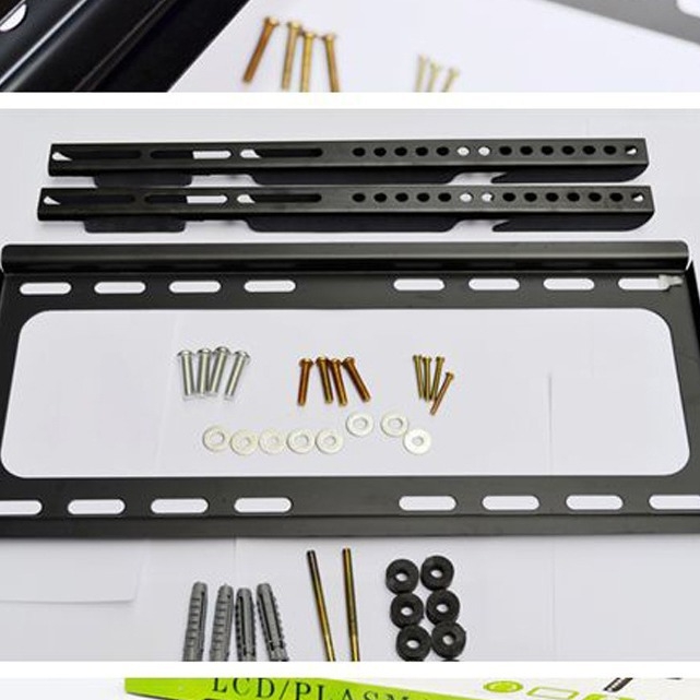 Držiak na LCD televíziu na stenu, kovová konštrukcia, plne automatické nastavenie, nosnosť nad 15 kg, vhodný na zavesenie na stenu, model: Medium all-in-one rack