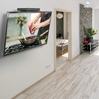 Zidni nosač za TV, LCD monitor i set-top box – bez bušenja, mehaničko upravljanje, CS106, Cocheng