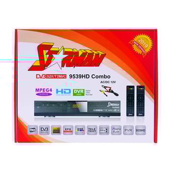 STARMAN 9539HD Δέκτης τηλεόρασης 4K Ultra HD με USB, Wi‑Fi, HDMI και AV