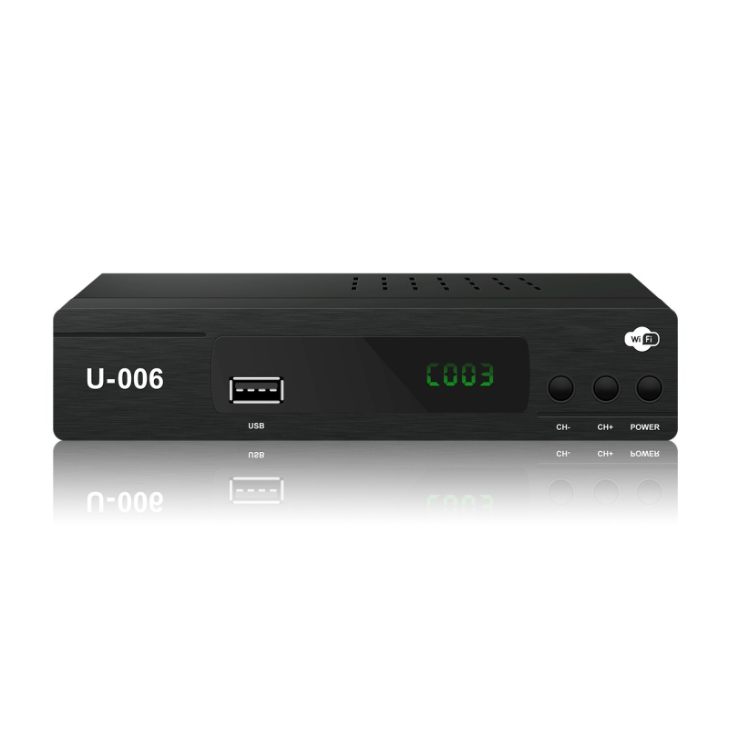 ISDB-T set-top box cu HDD încorporat de 1TB, dual-core, 1080p, HDMI/USB/Wi-Fi, redă formate video ASF/AVI/VOB/MPEG/MP4
