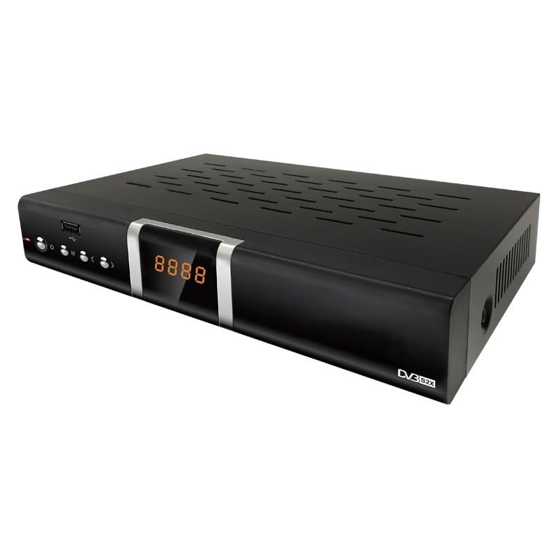 DVB-S2+T2 Dual-Mode Set-Top Box, receptor HDTV 1080p, memorie flash încorporate, HDMI, USB, Wi‑Fi